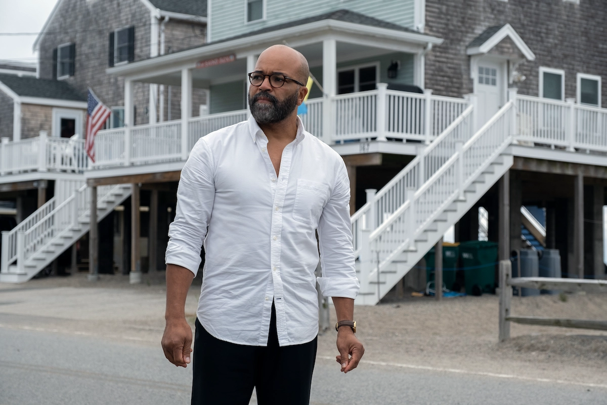 Actor Jeffrey Wright as Thelonius