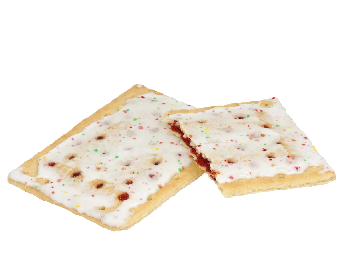 One whole Pop Tart and one half Pop Tart. Pop Tarts are not popovers.